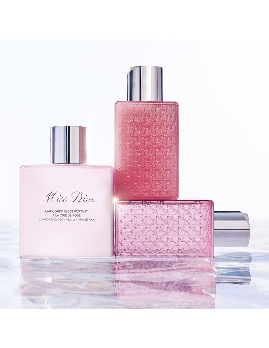 Leche corporal recomendada para hidratar de día y noche Miss Dior para todo tipo piel