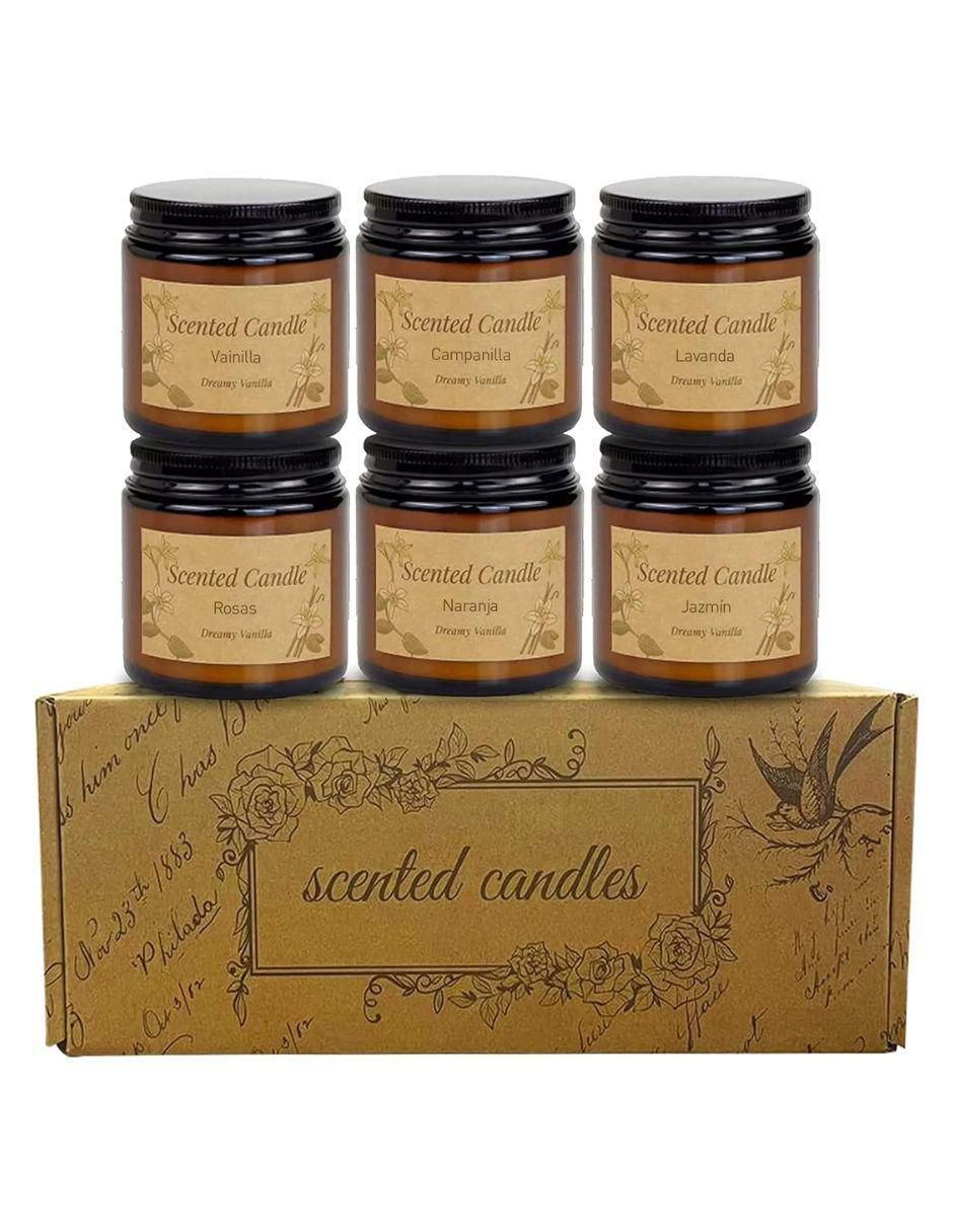 Set de velas aromáticas 6 piezas 2