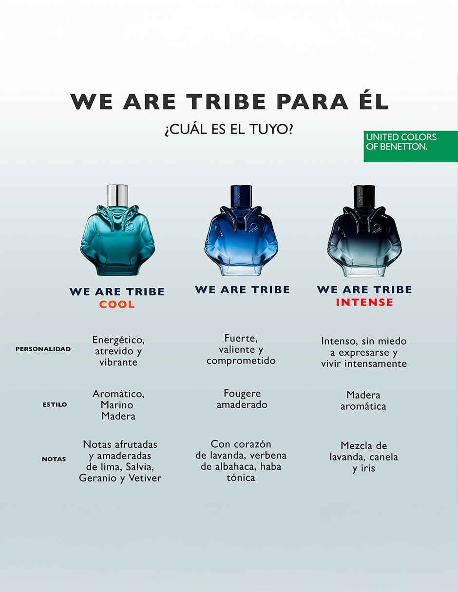 Eau de toilette Tribe Cool para hombre 6