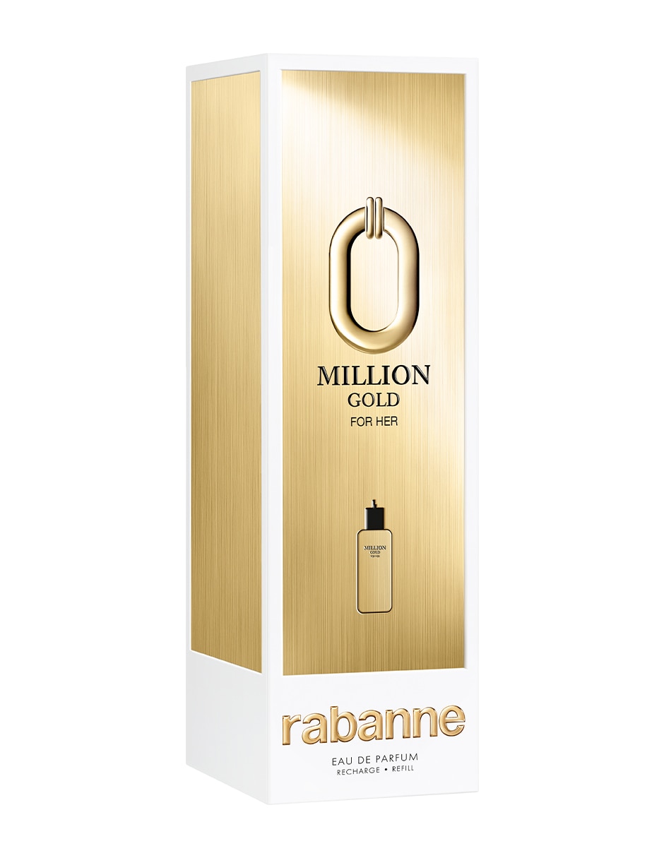 Refil de eau de parfum Rabanne Million Gold For Her 6
