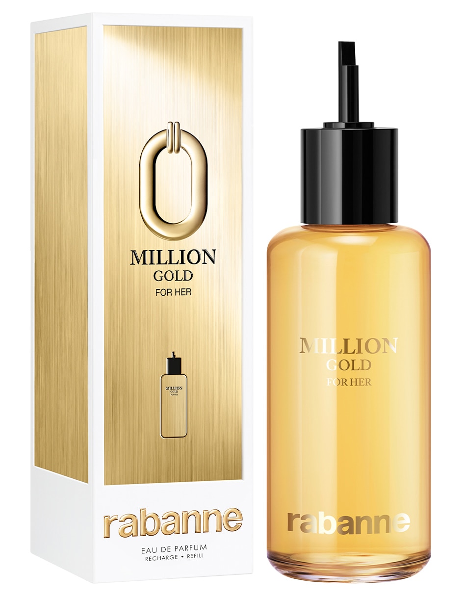 Refil de eau de parfum Rabanne Million Gold For Her 7