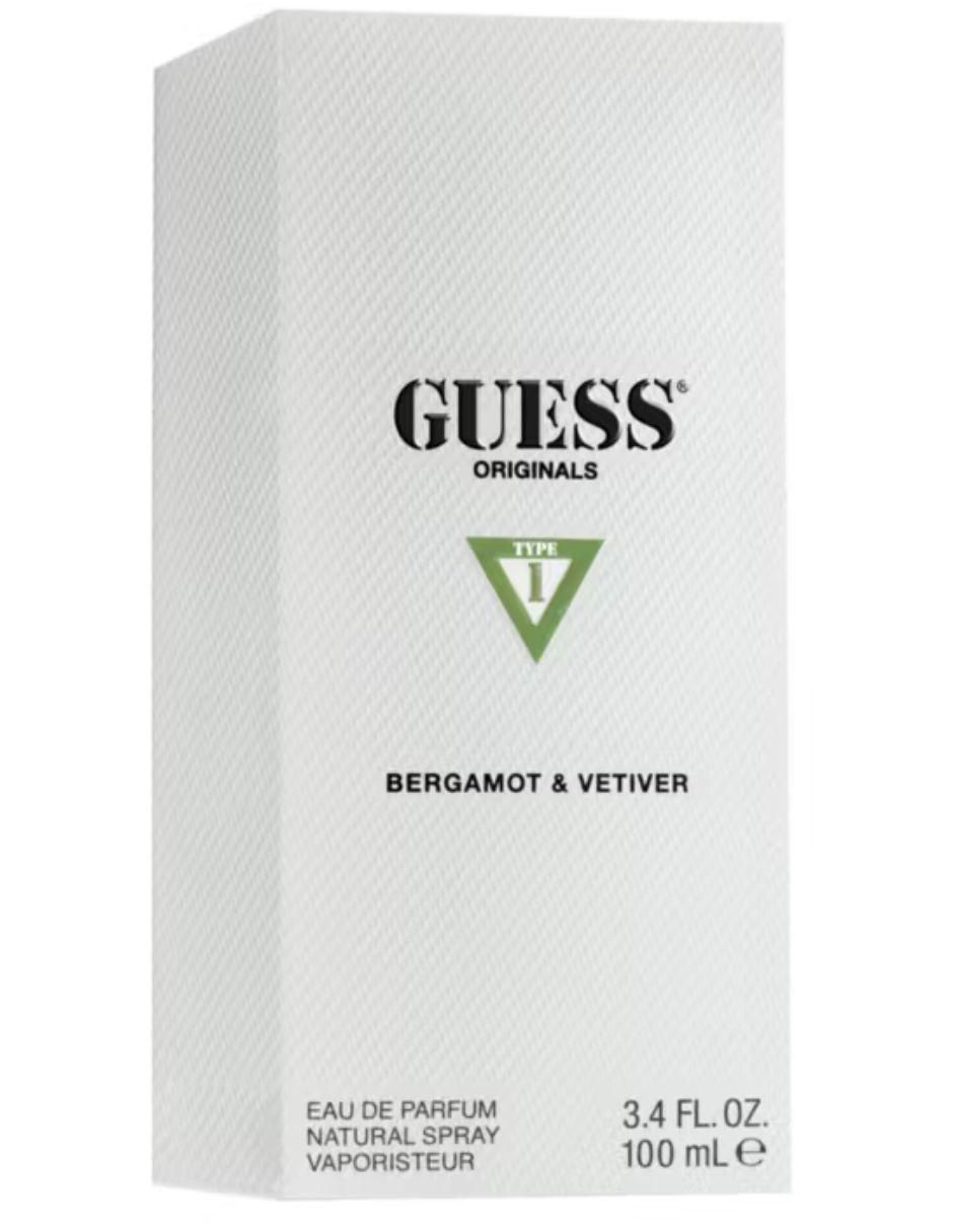 Eau de parfum Originals Type 1 Bergamota y Vetiver unisex 3