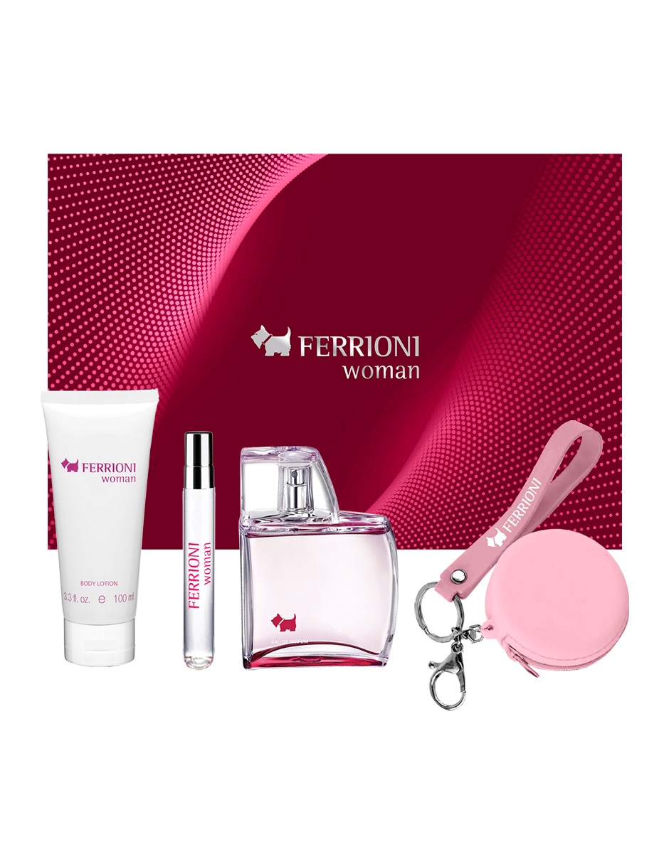 Kit eau de parfum Ferrioni Woman para mujer Liverpool