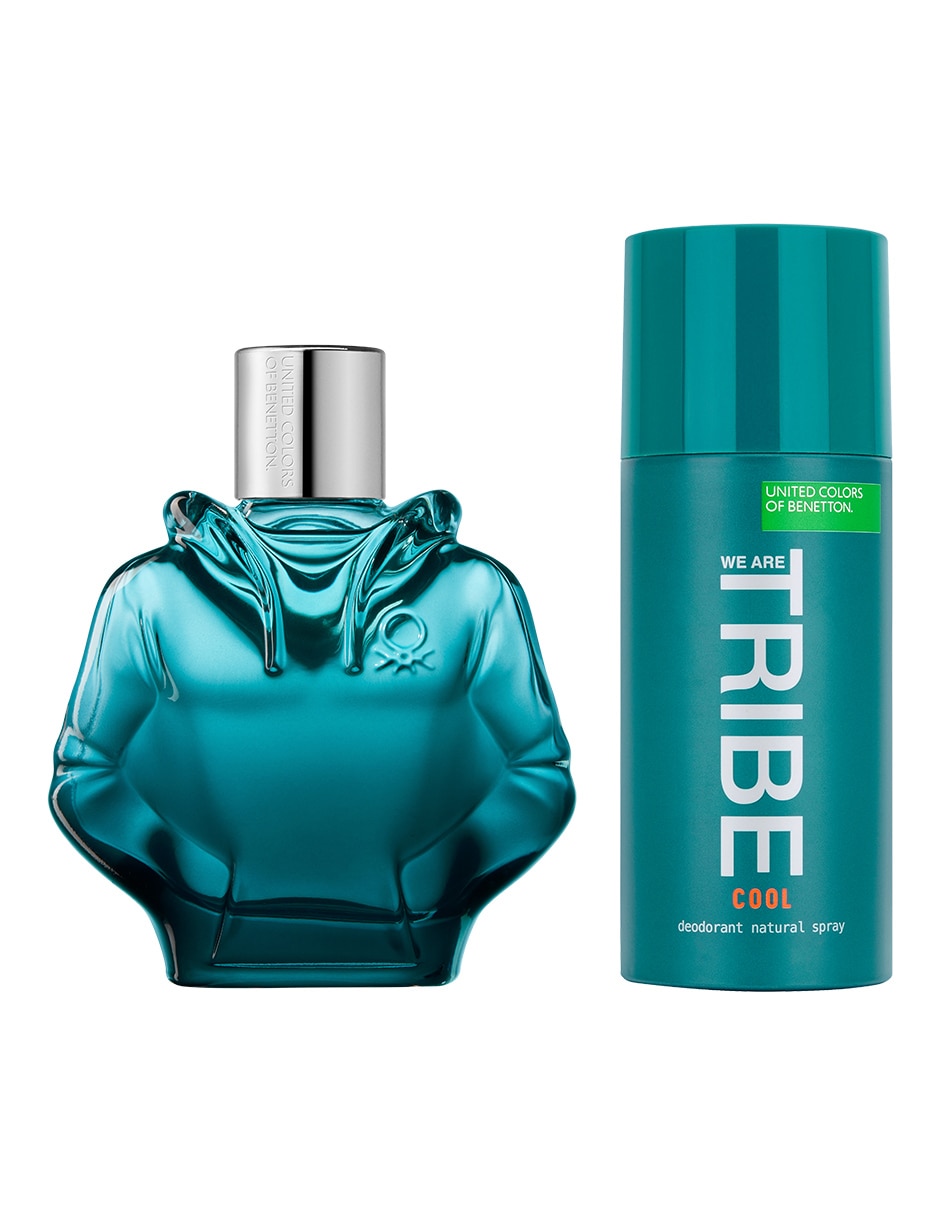 Set Eau de toilette Benetton We are tribe cool para hombre 2