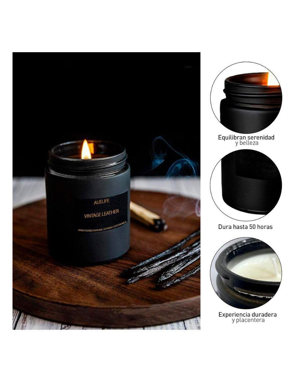 Set de velas aromáticas 4 piezas