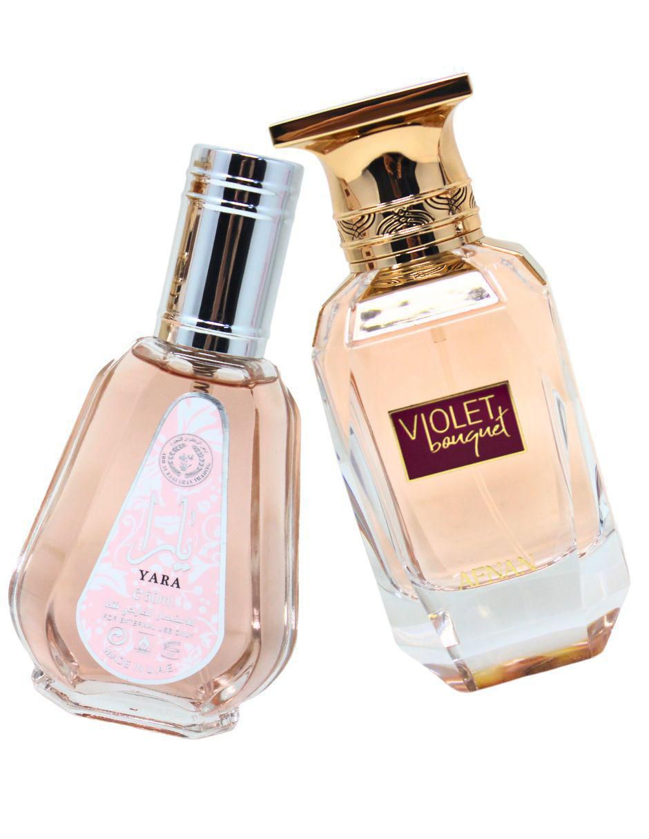 Set de fragancia Afnan Violet Bouquet & Yara para mujer 3