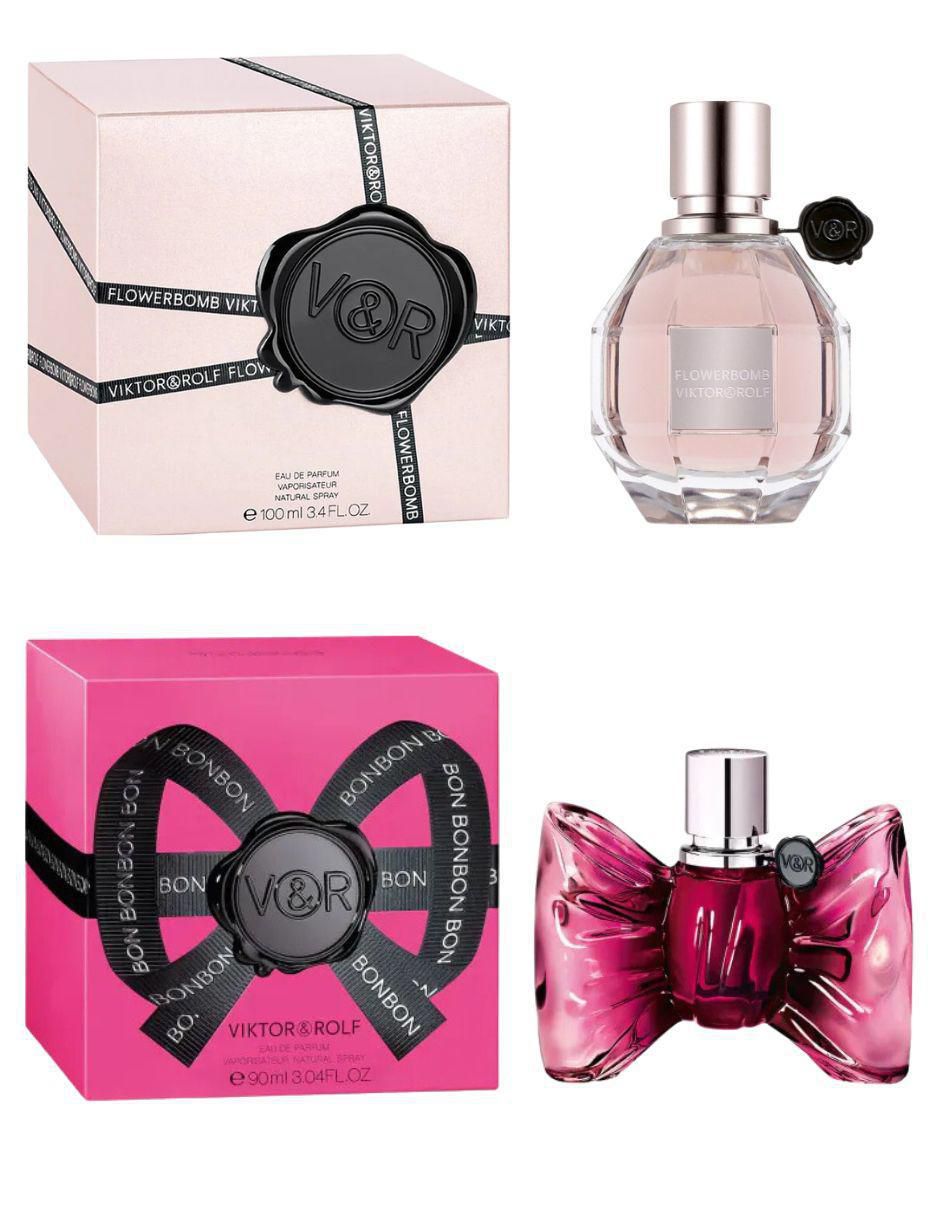 Set Eau de parfum Rolf Flowerbomb para mujer 3