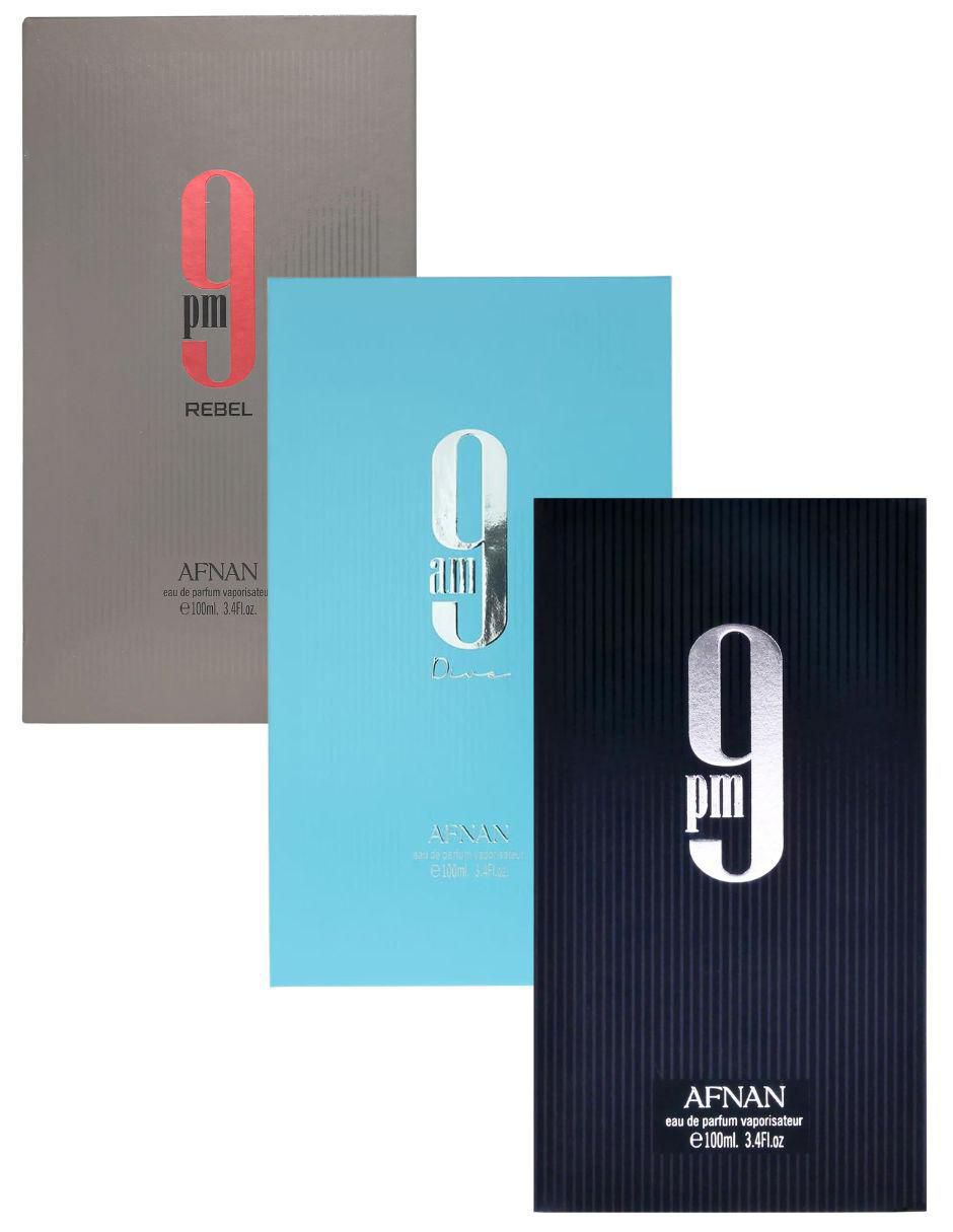 Set Eau de parfum 9 pm para hombre 2