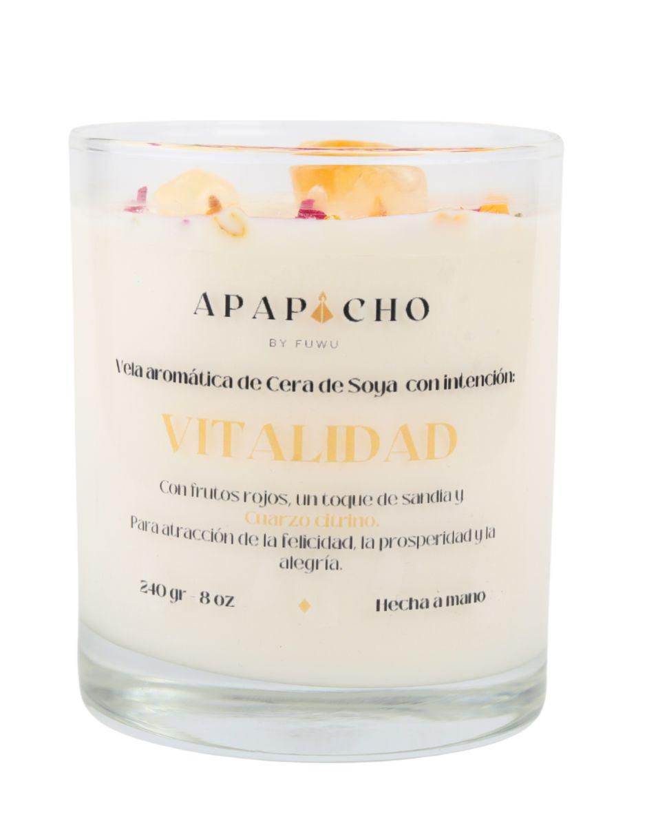 Vela aromática aroma frutos rojos 2