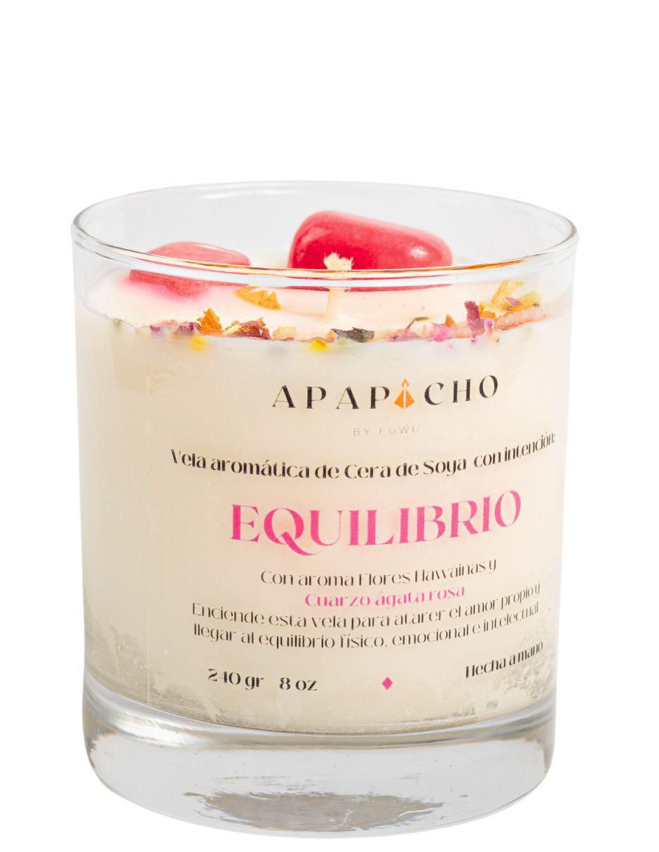 Vela aromática aroma flores