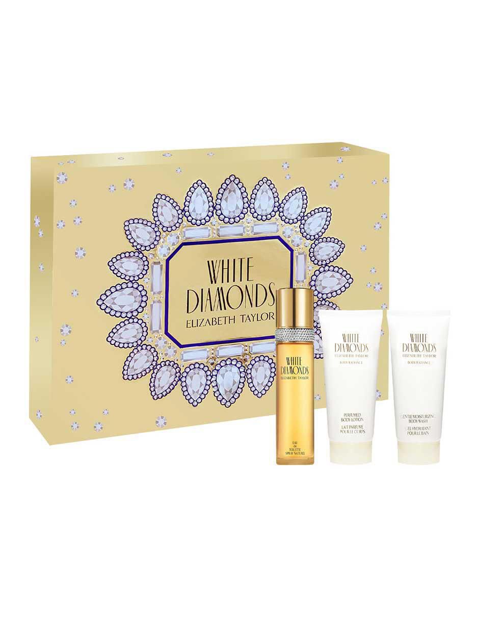 Kit Eau de toilette White Diamonds para mujer 2