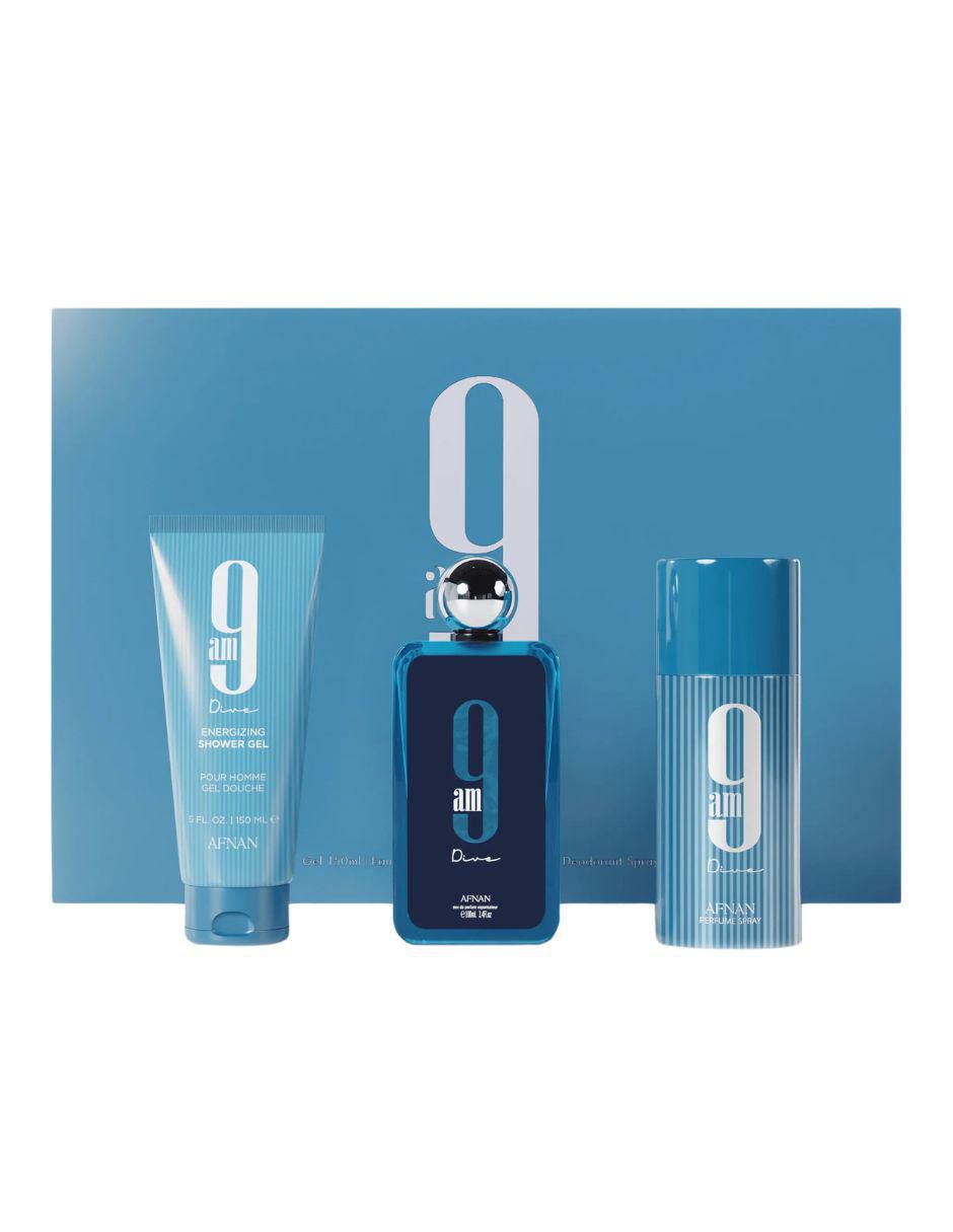 Kit Eau de parfum 9 am para hombre