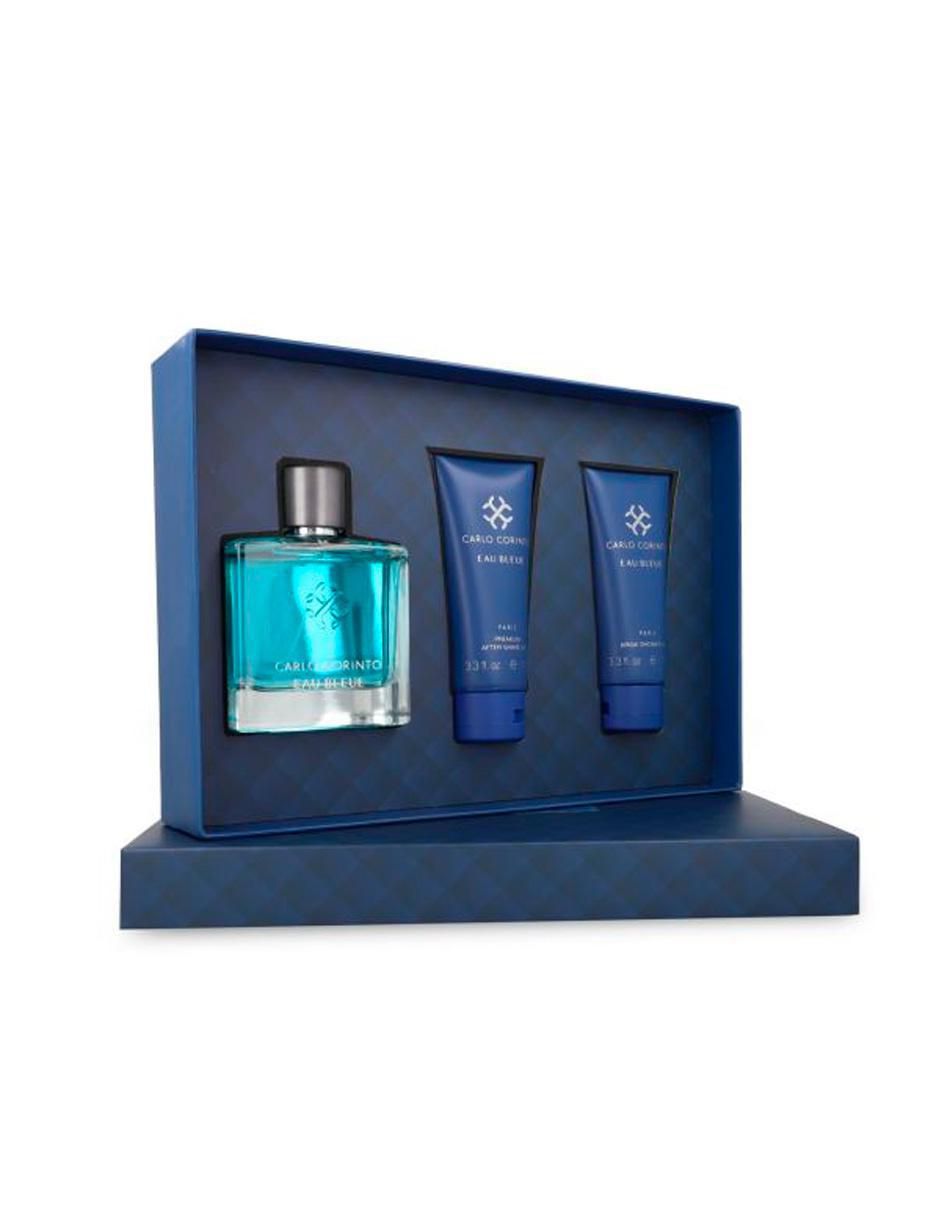 Set Eau de toilette Carlo Corinto Bleue para hombre 3