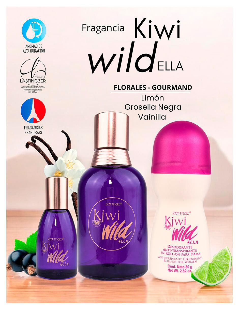 Kit Eau de parfum Kiwi Wild para mujer 3