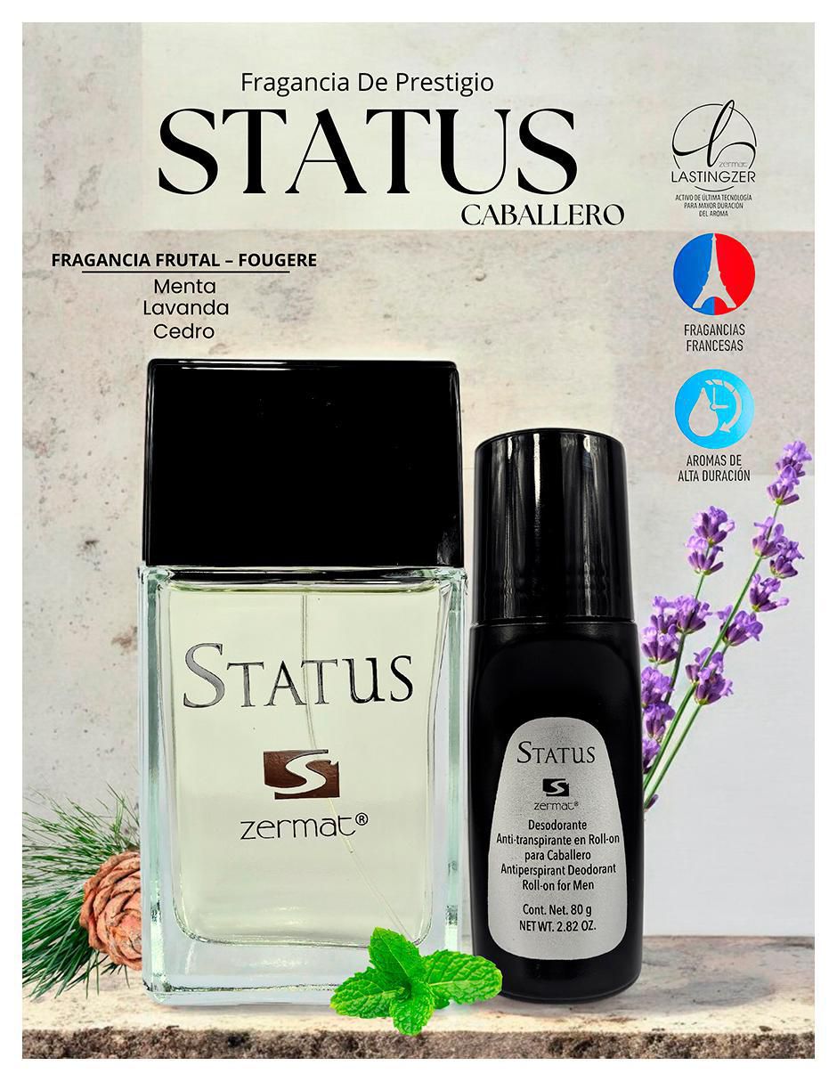 Kit Eau de toilette Status para hombre 3