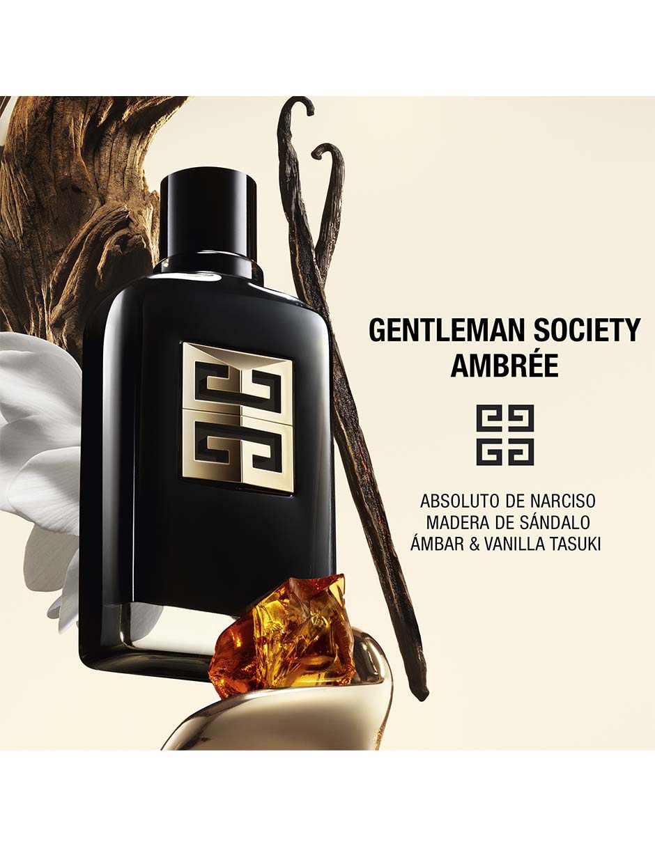 Eau de parfum Gentleman Society Ambrée para hombre 3