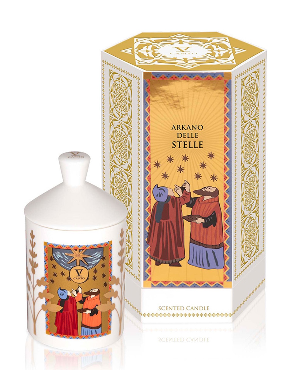 Vela aromática Arkano Delle Stelle aroma oriental