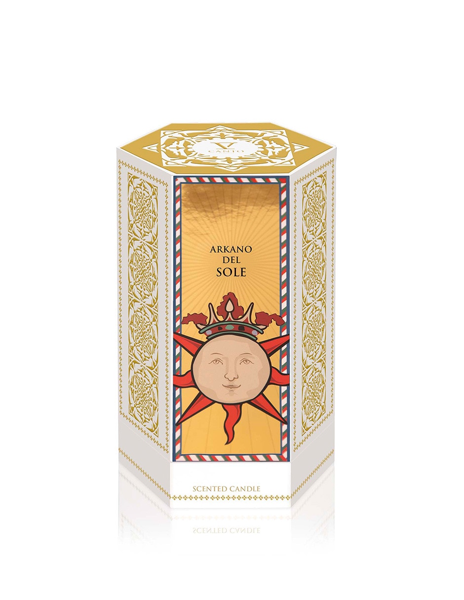 Vela aromática Arkano Del Sole aroma amaderado 3