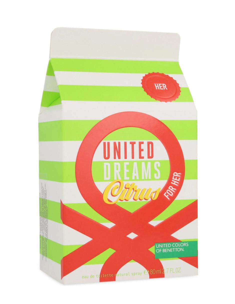 Eau de toilette United Dreams Citrus para mujer 3