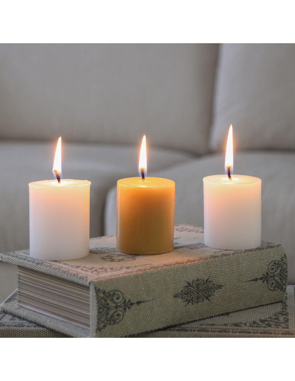 Set de velas votiva 12 piezas 2