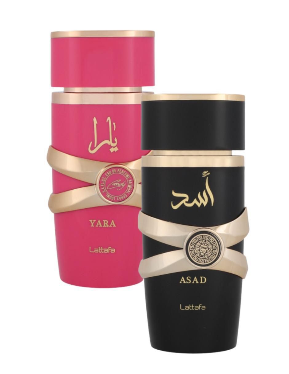 Set eau de parfum Yara Candy y Asad unisex