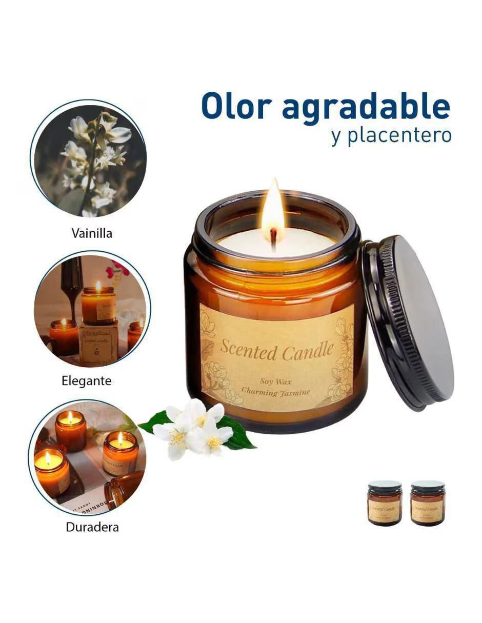 Set de velas aromáticas 3 piezas 4