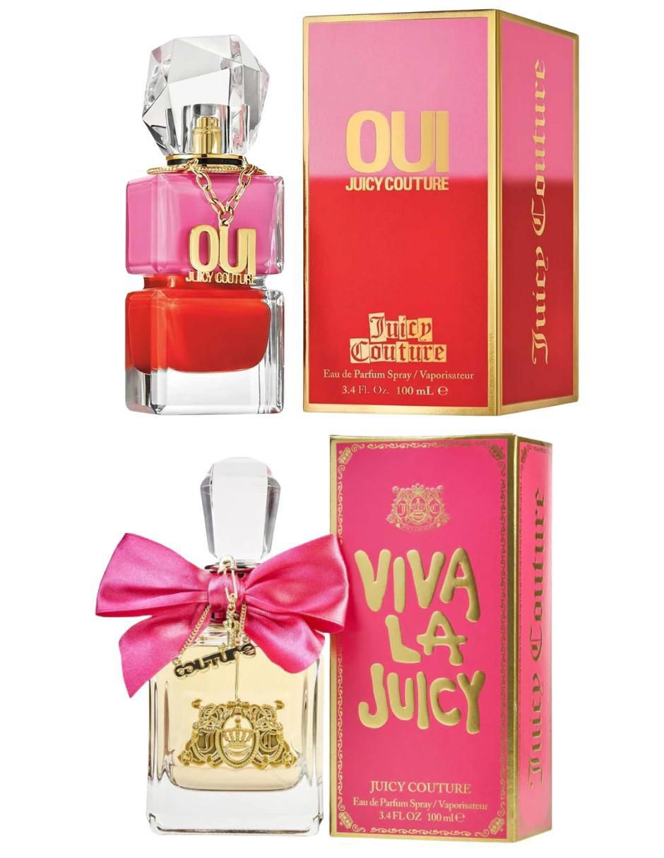 Set Eau de parfum Juicy Couture Viva La Juicy y Oui para mujer 3