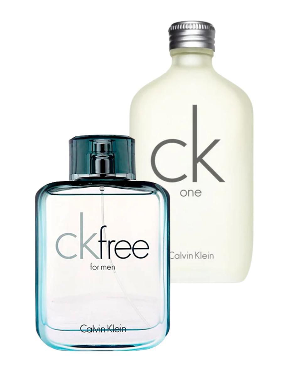 Set Eau de toilette Free y CK One para hombre