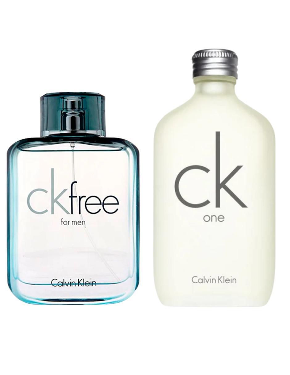 Set Eau de toilette Free y CK One para hombre 2