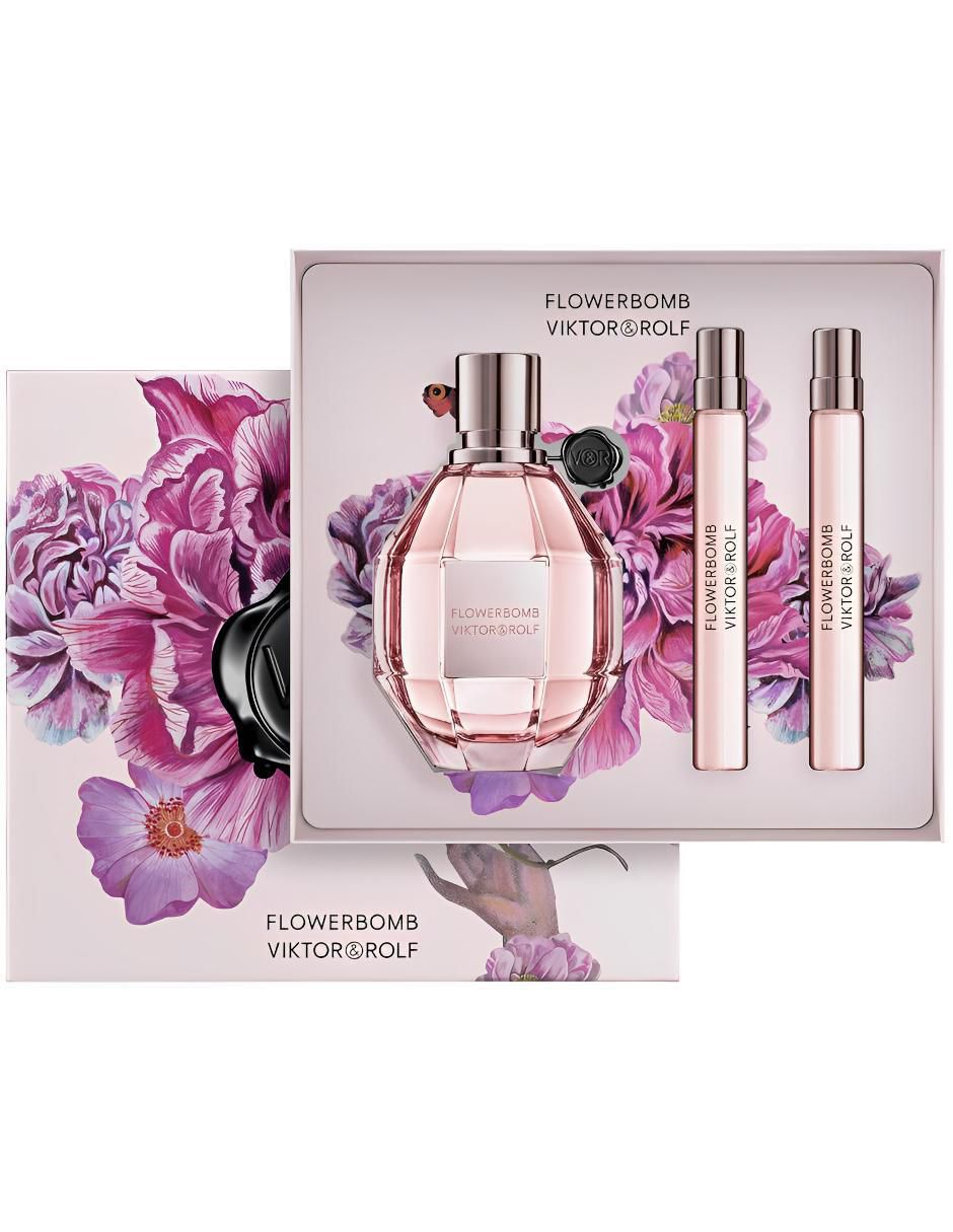 Set Eau de parfum Flowerbomb para mujer 3