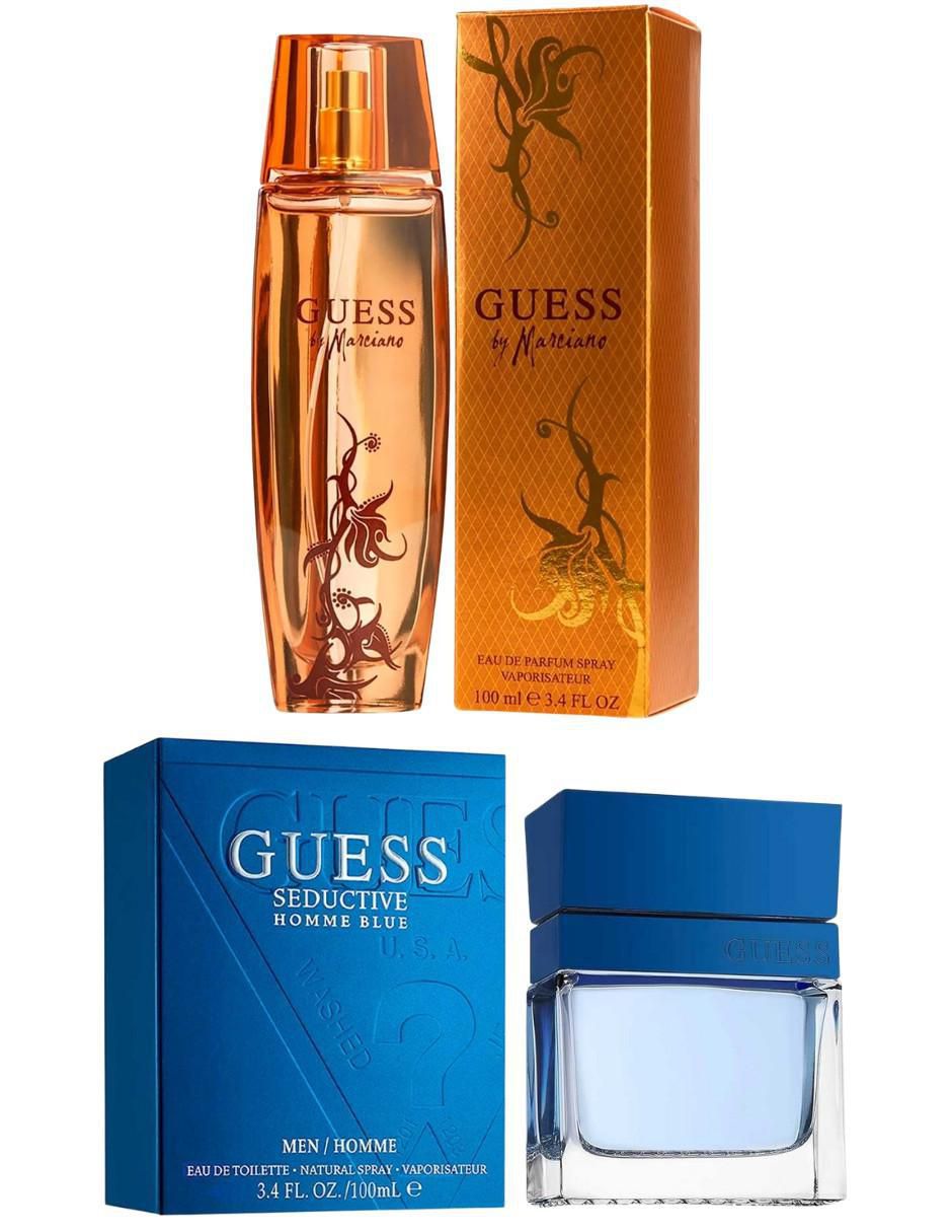 Set Eau de parfum Marciano y Seductive Homme Blue unisex 2