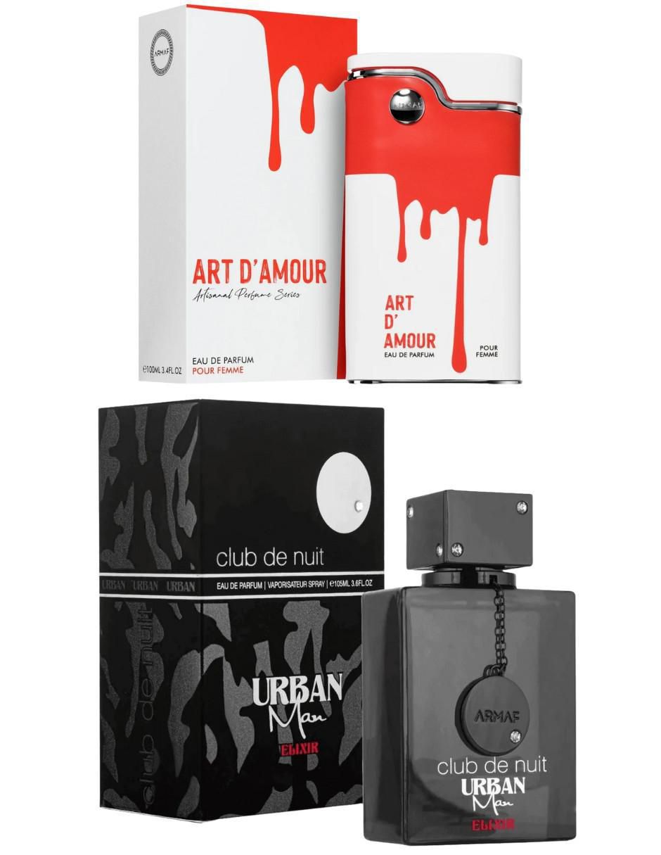 Set Eau de parfum Urban Elixir y Art D'Amour unisex 2