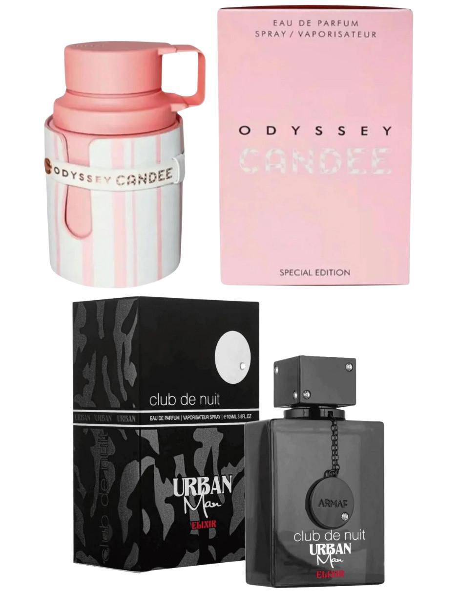 Set Eau de parfum Urban Elixir y Odyssey Candee unisex 2