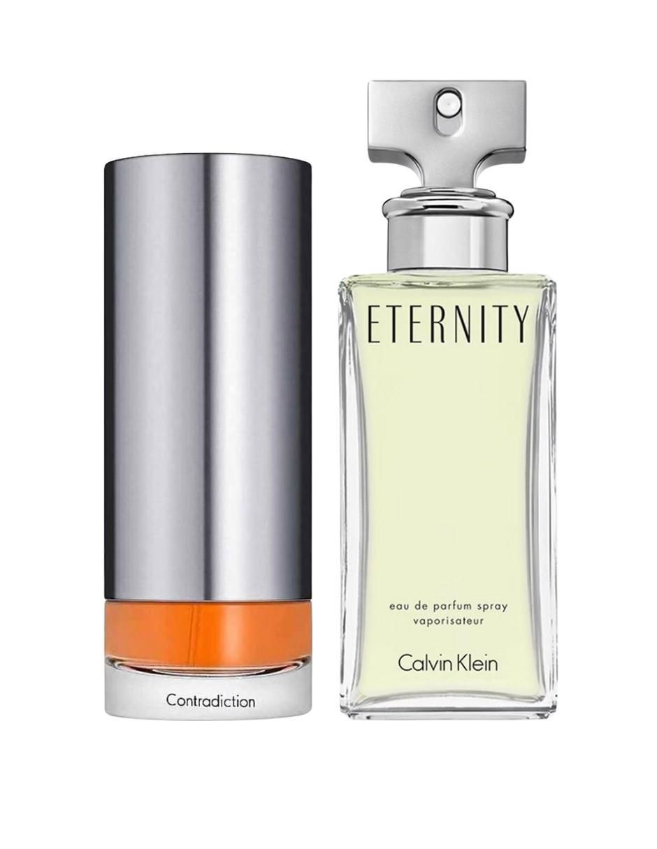 Set Eau de parfum Contradiction y Eternity para mujer