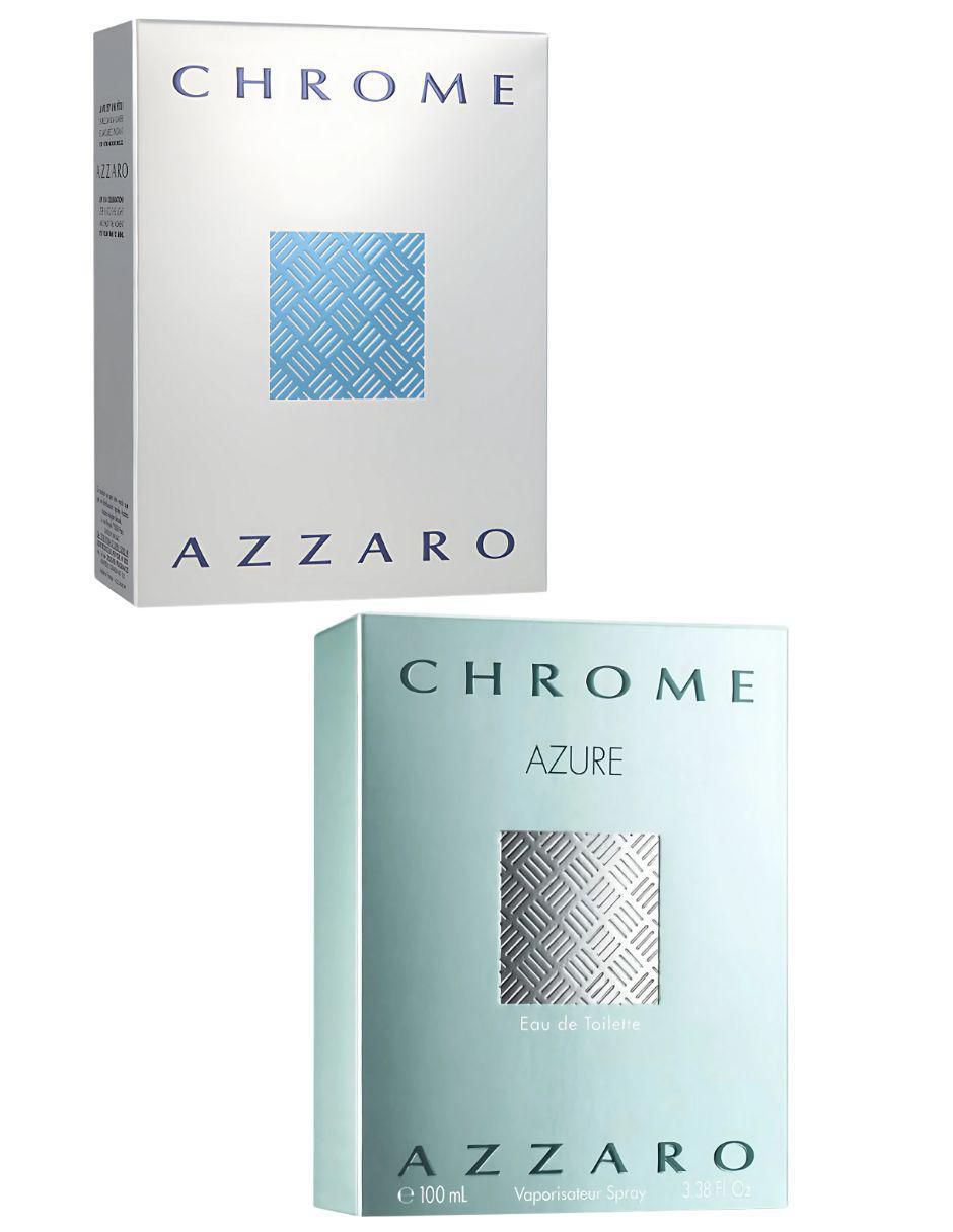 Set Eau de toilette Azzaro Chrome para hombre 2