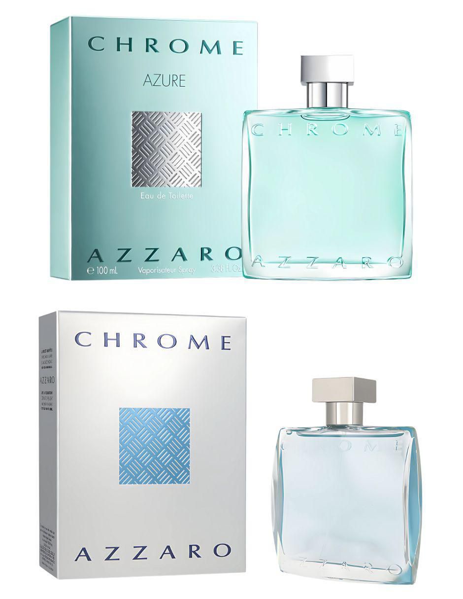 Set Eau de toilette Azzaro Chrome para hombre 3