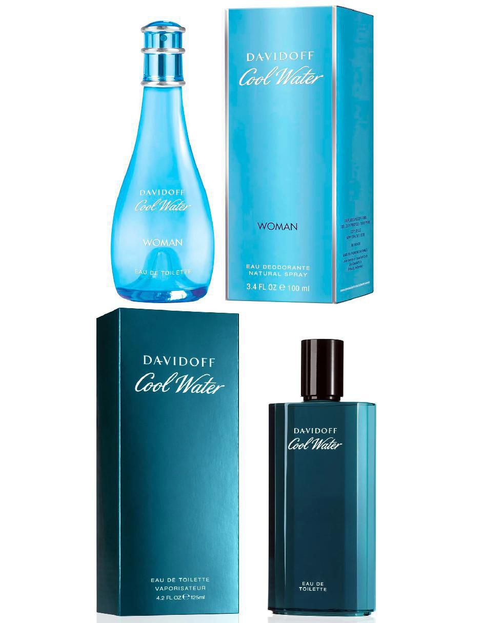 Set Eau de toilette Davidoff Cool Water unisex