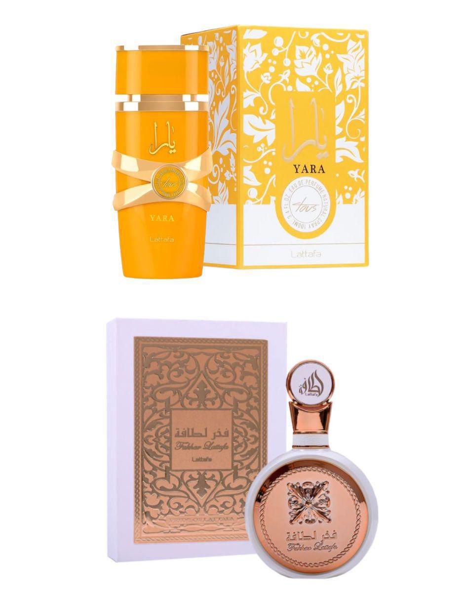 Set eau de parfum Yara & fakhar para mujer 2