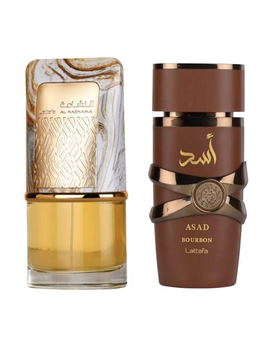 Set Eau de parfum Al Nashama & Asad unisex Set Eau de parfum Al Nashama & Asad unisex