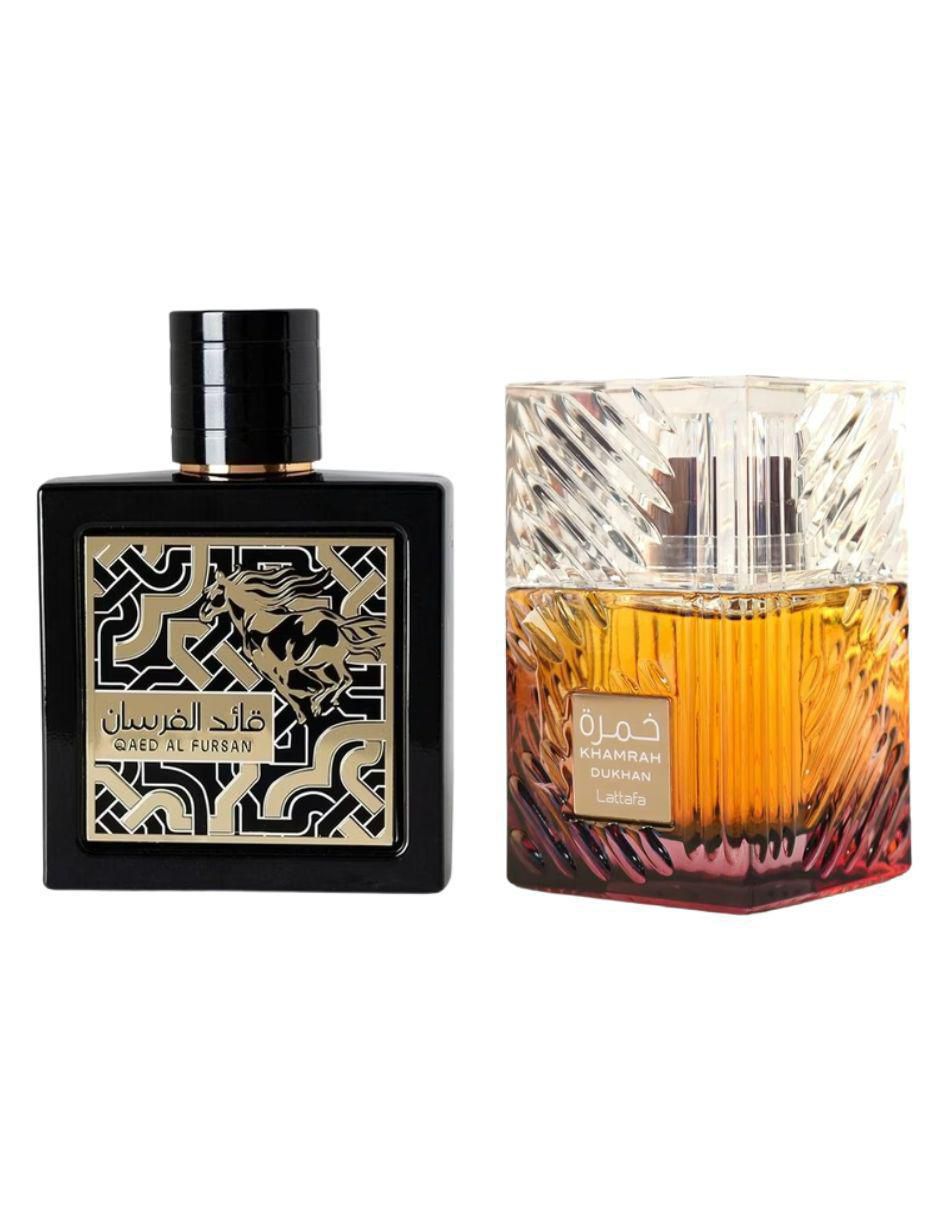 Set Eau de parfum Khamrah & Qaed Al Fursan unisex Set Eau de parfum Khamrah & Qaed Al Fursan unisex