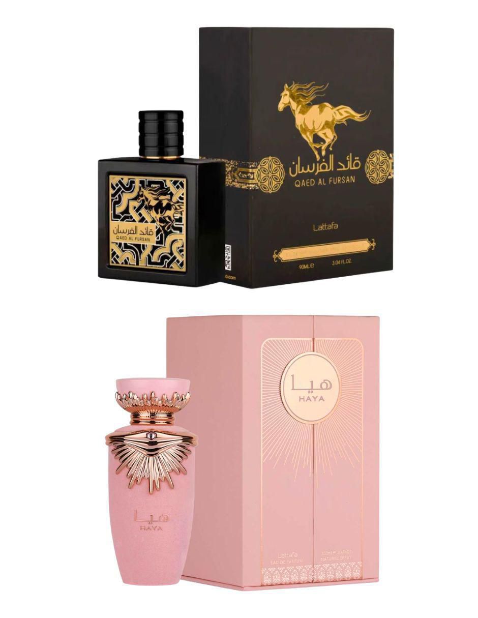 Set eau de parfum Haya & Qaed Al Fursan unisex 2