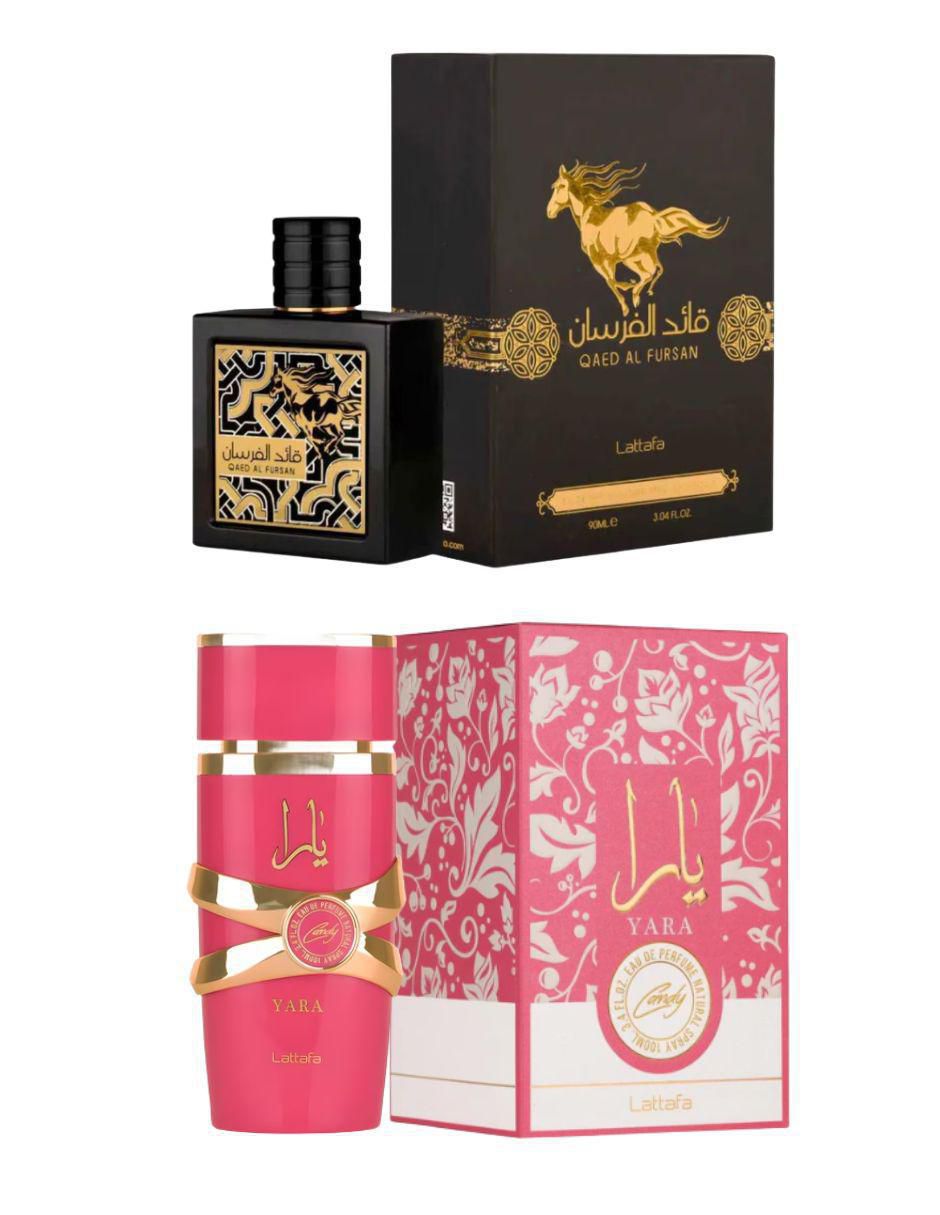 Set Eau de parfum Yara & Qaed Al Fursan unisex 2