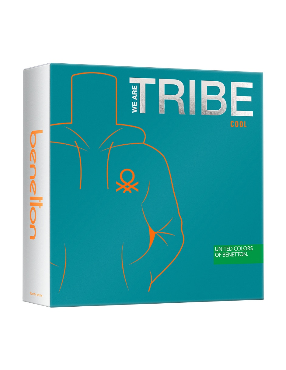 Set Eau de toilette Benetton We are Tribe Cool para hombre 2