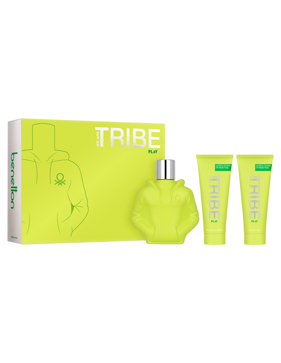 Set Eau de toilette Benetton We Are Tribe Play para hombre