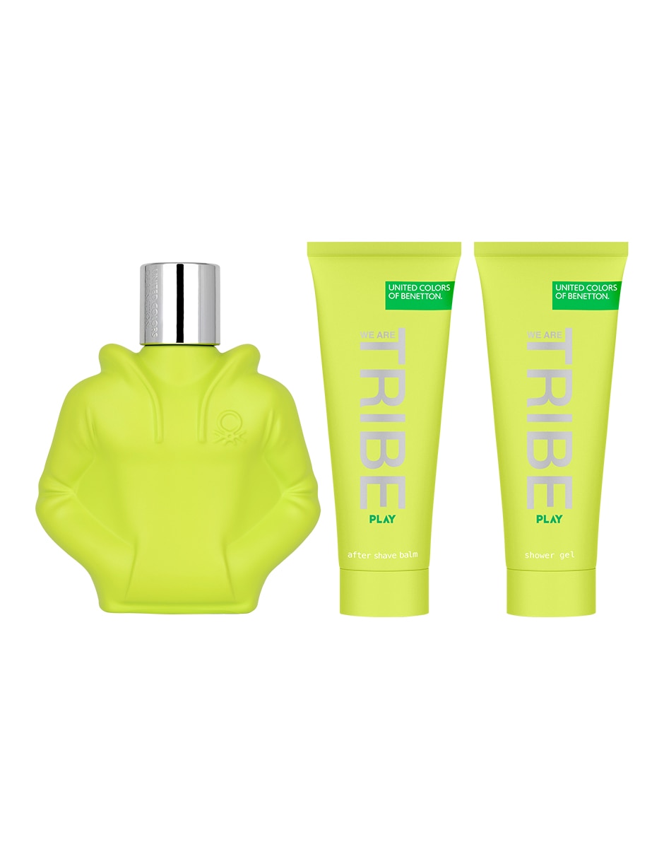 Set Eau de toilette Benetton We Are Tribe Play para hombre 3