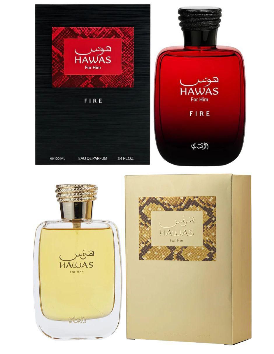 Set Eau de parfum Hawas unisex 2