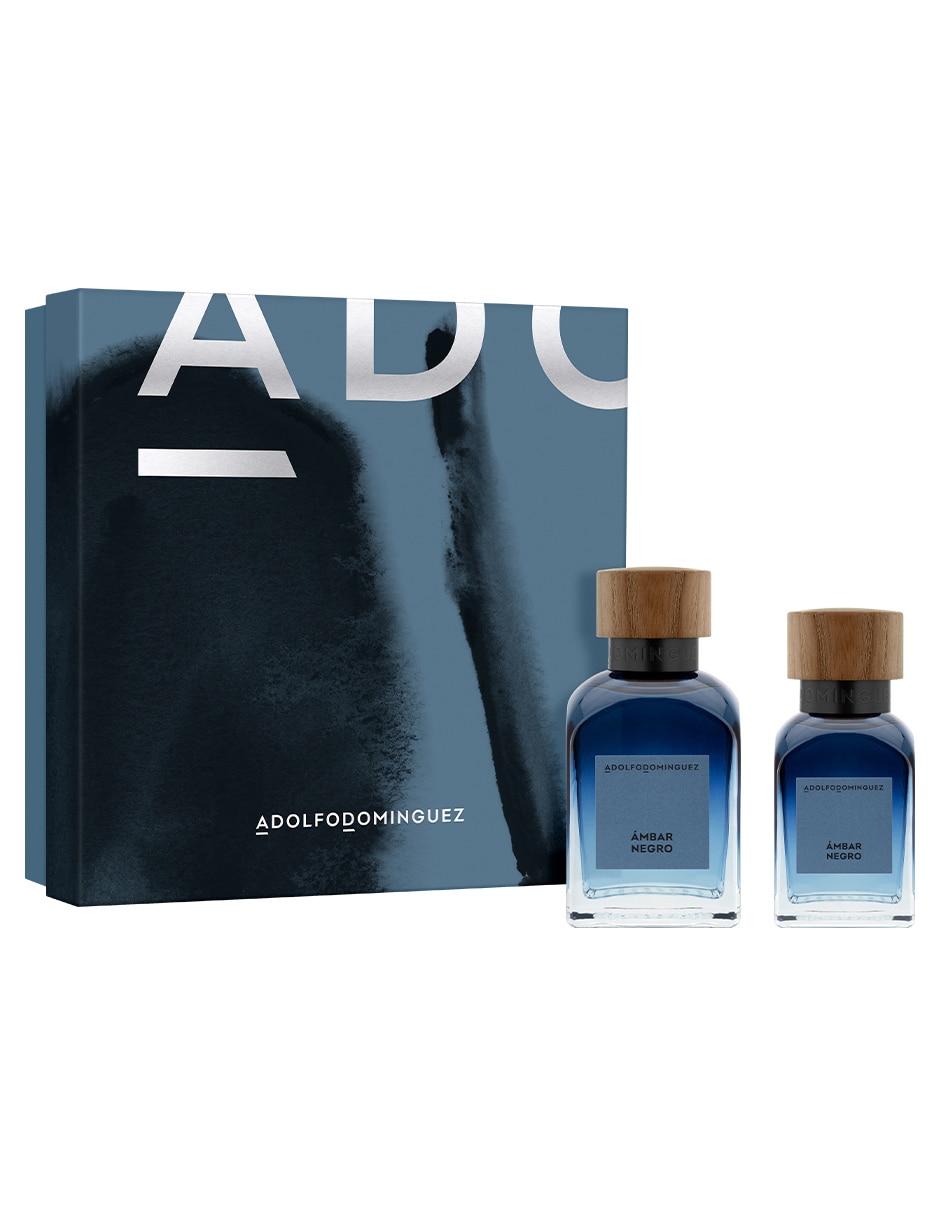 Set eau de parfum Ámbar Negro para hombre