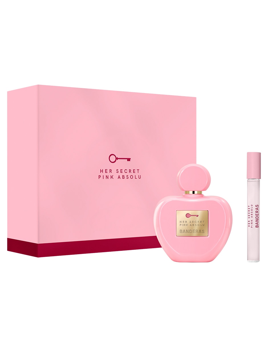 Set Eau de parfum Antonio Banderas Her Secret Pink Absolu para mujer Set Eau de parfum Antonio Banderas Her Secret Pink Absolu para mujer