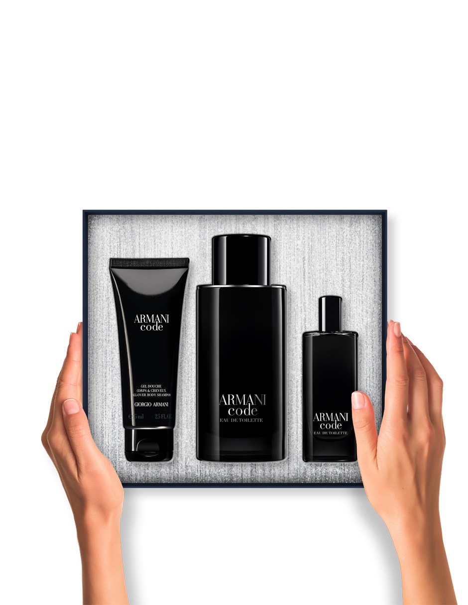 Kit Eau de toilette Giorgio Armani Code para hombre 3