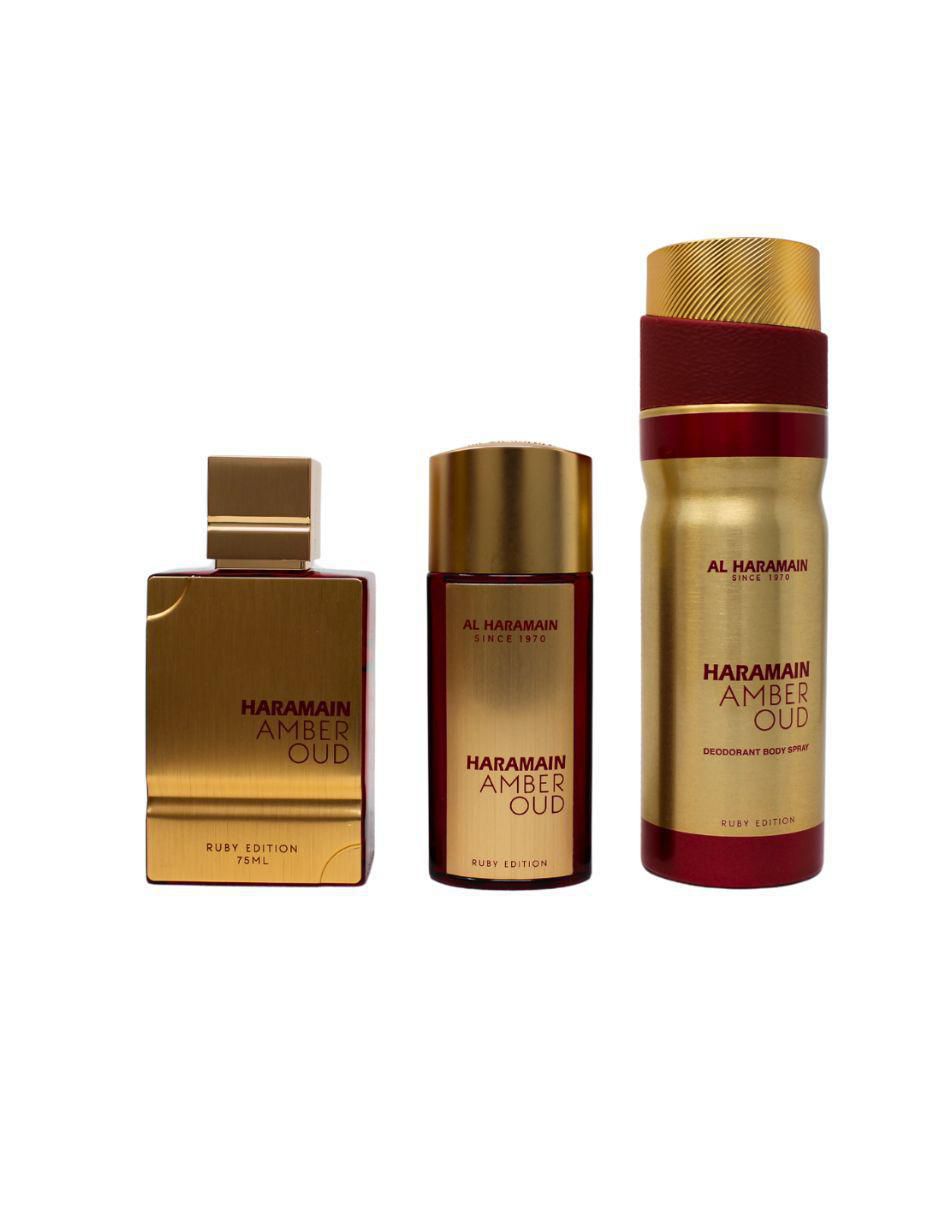 Set Eau de Parfum Amber Oud Ruby Edition unisex